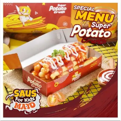 Gambar Makanan Super Potato Crunch and Kentang Spiral, SMK TRIKARYA 5