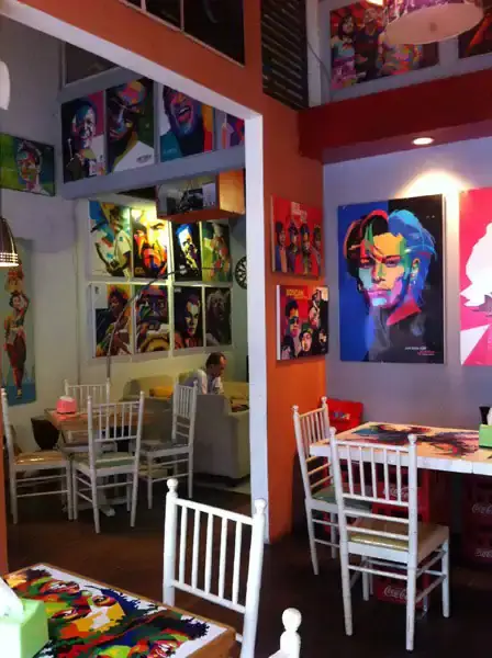 Gambar Makanan Pop Art Cafe 6
