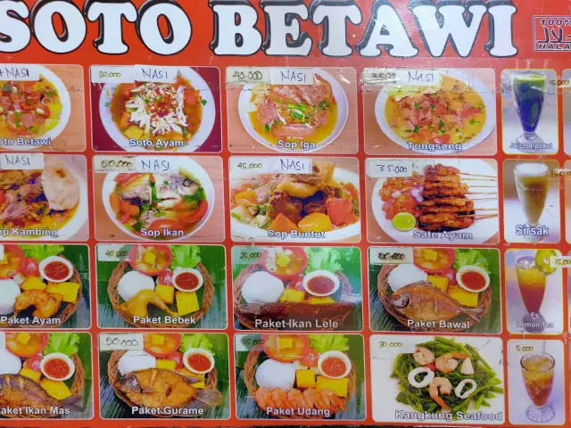 Gambar Makanan Soto Betawi 1