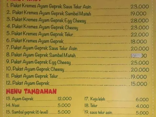 Gambar Makanan Si Jago Ayam Geprek 5