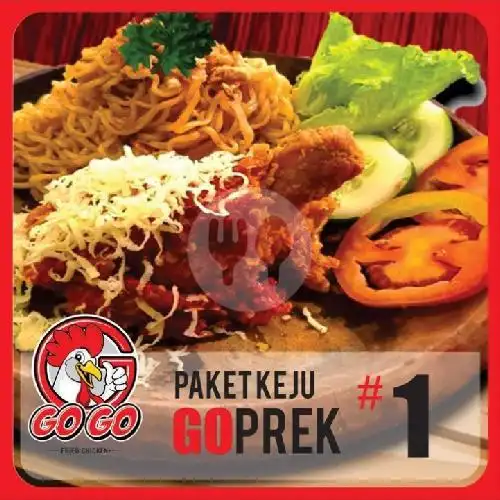 Gambar Makanan Gogo Fried Chicken Barito Geprek, Burger, Kebab, Denpasar 12