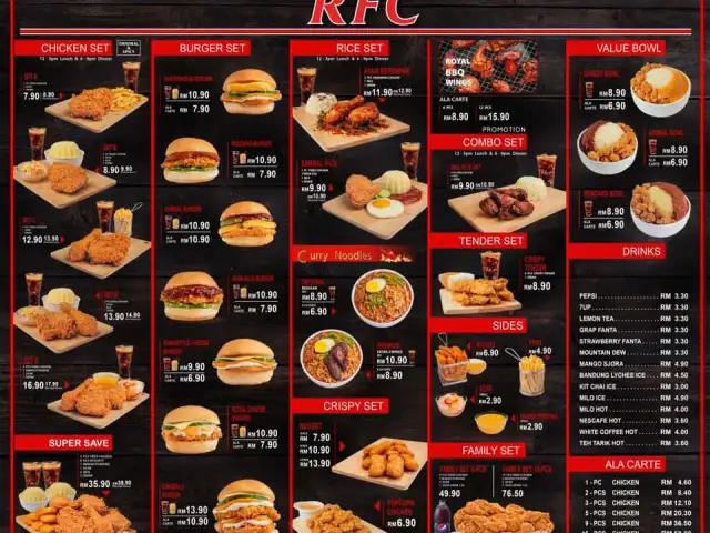 Royal Fried Chicken (RFC) Food Photo 1