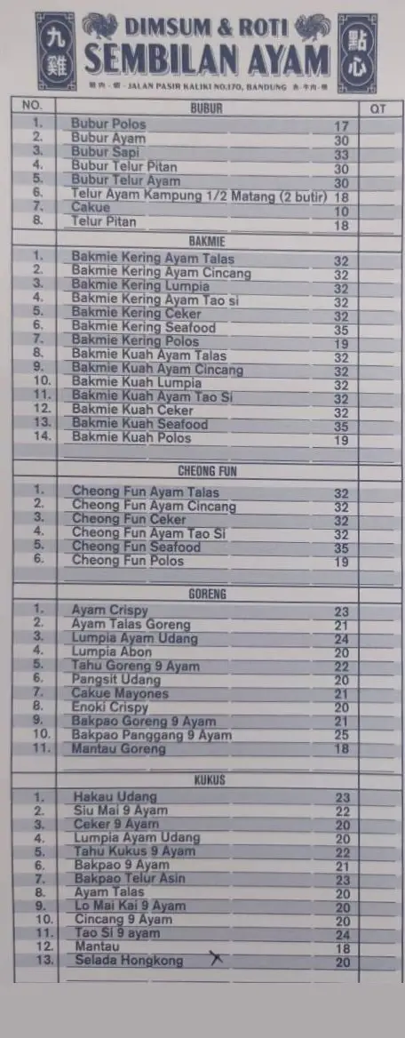 Gambar Makanan Dimsum Sembilan Ayam 1