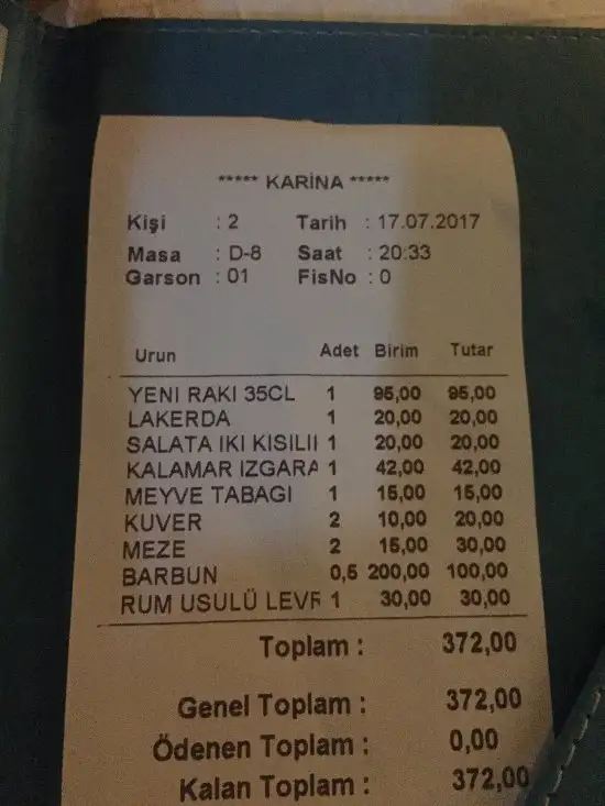 Karina Alaçatı'nin yemek ve ambiyans fotoğrafları 35