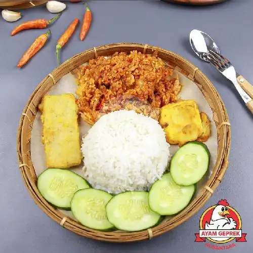 Gambar Makanan Geprek Nusantara Budiman 17