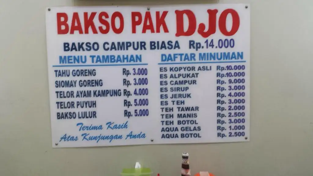 Bakso Pak Djo Manyar