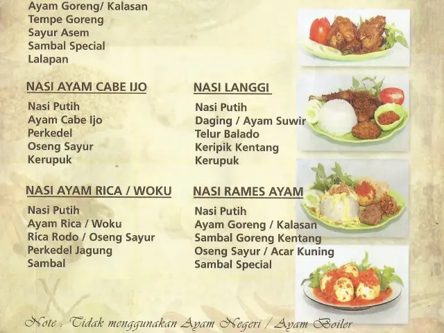 Gambar Makanan AyamGorengNyonyaLiz 2