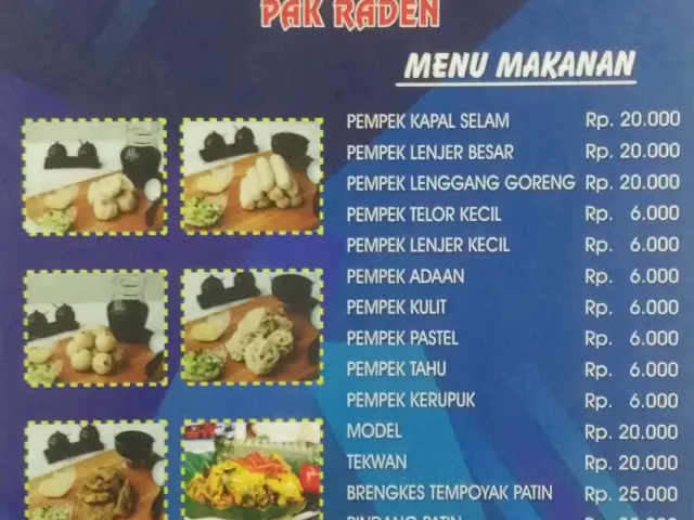 Gambar Makanan Pempek Pak Raden 6