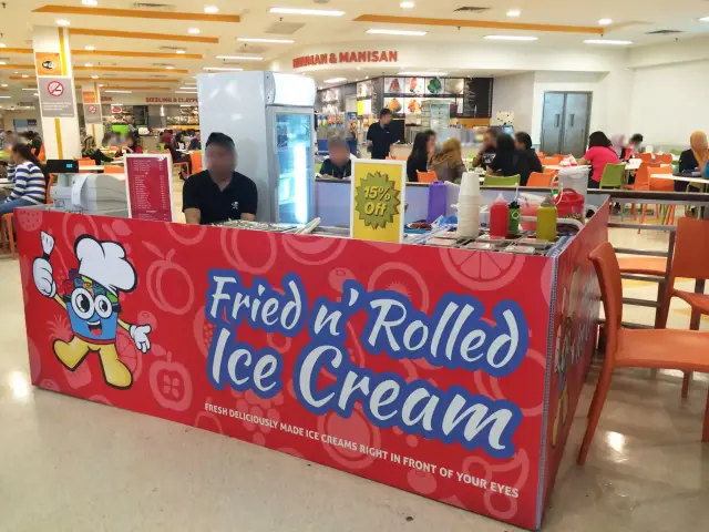 Fried 'n Rolled Ice Cream - Medan Selera Food Photo 4