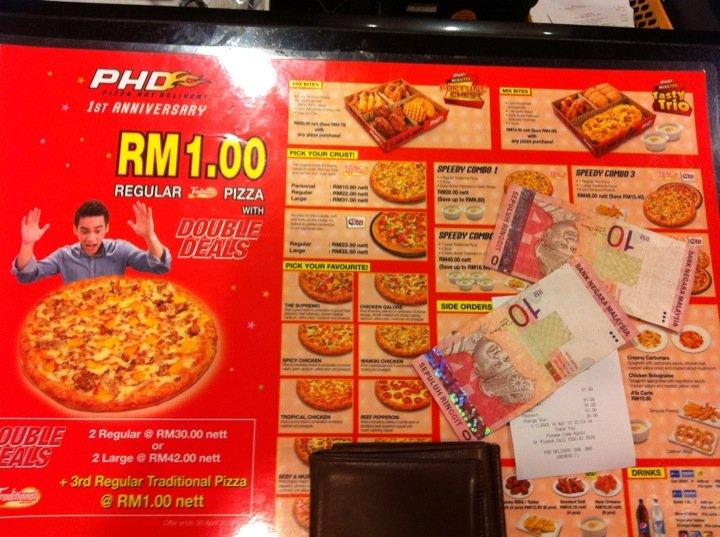 Pizza Hut Delivery (PHD) DANAU KOTA, Pizza, Kuala Lumpur YummyAdvisor