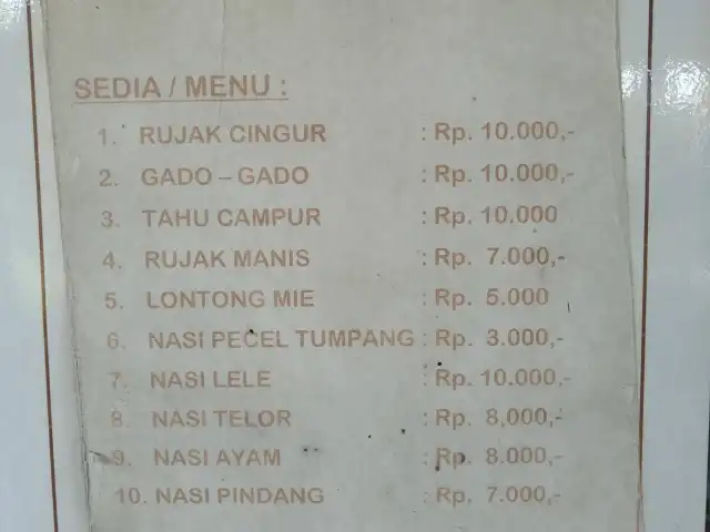 Warung Rujak Cingur Bu Ulum