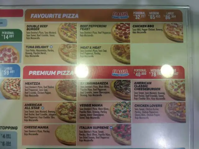 Gambar Makanan Domino's Pizza 2