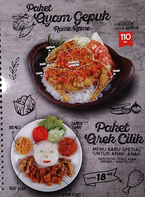 Gambar Makanan Penyetan Cok Bassura 15