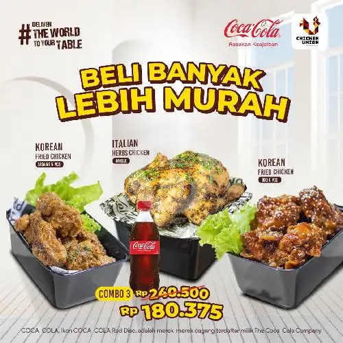 Gambar Makanan Chicken Union Tanjung Duren, Jl. Tj Duren Raya No.364 A 14