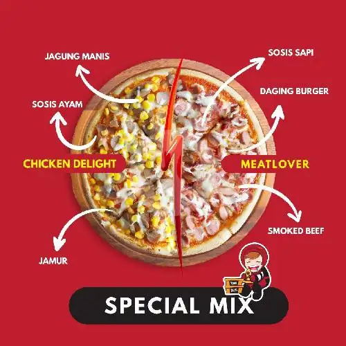 Gambar Makanan Kinan Pizza Mama, Bojonegoro Kota 19