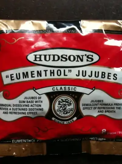 Hudson's "Eumenthol" Jujubes Food Photo 1