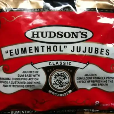 Hudson's "Eumenthol" Jujubes