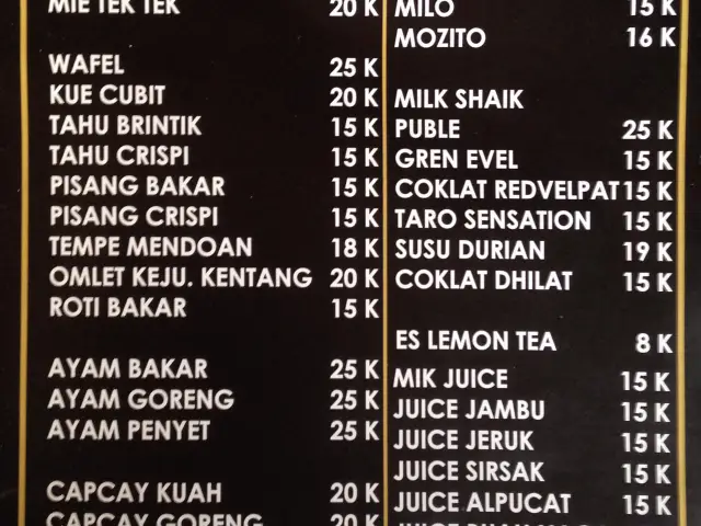 Gambar Makanan Cafe Bunda 2