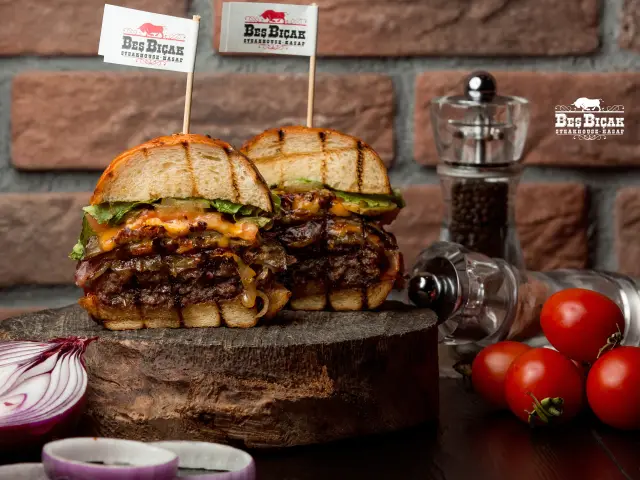 Beş Bıçak Steakhouse - Burger'nin yemek ve ambiyans fotoğrafları 76