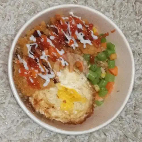 Gambar Makanan Mao Mao Rice Bowl Dan Sosis Bakar, Ngaglik 3