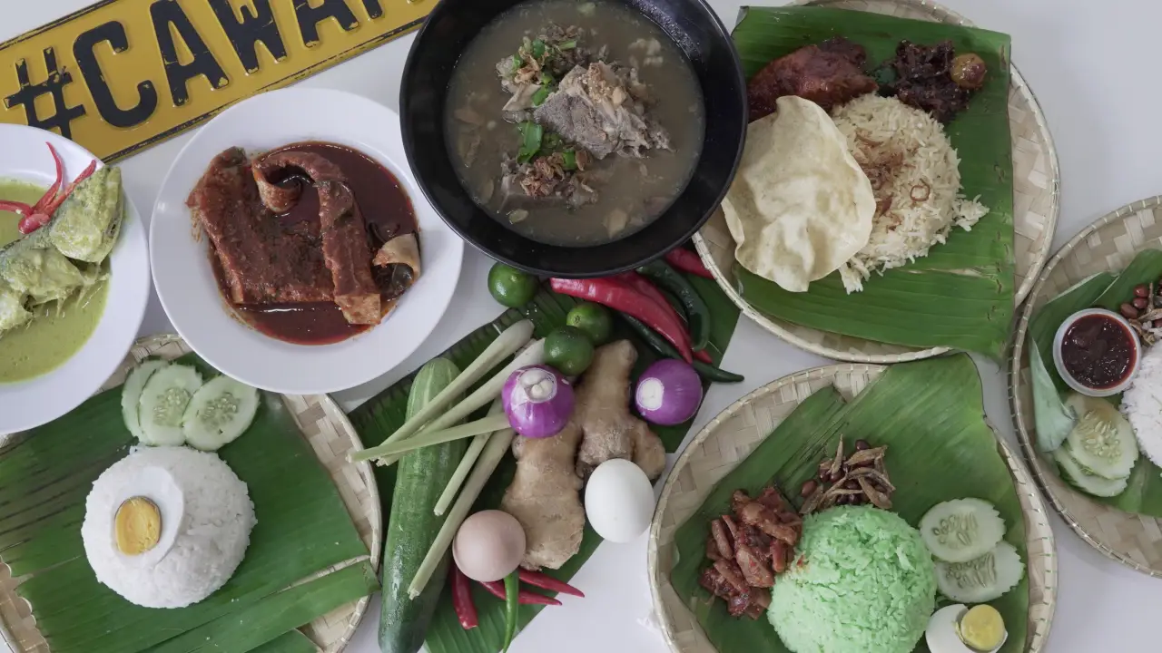 Cawan Restoran (Set Nasi)