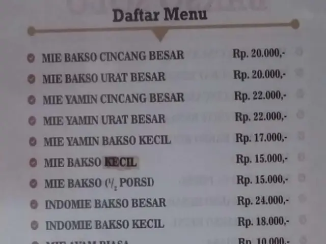 Gambar Makanan Baso Solo Condong Raos Istigfar 1