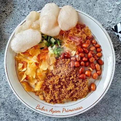 Gambar Makanan Bubur Ayam  Prima Rasa, Pandaan 1