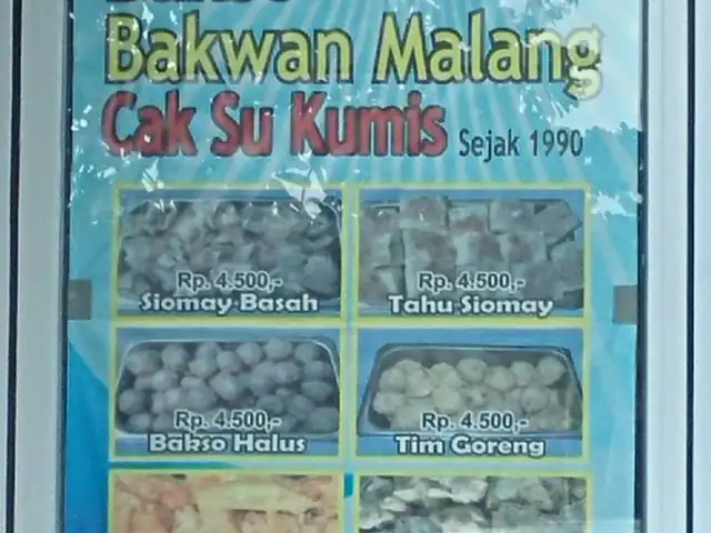 Gambar Makanan Bakso Bakwan Malang Cak Su Kumis 4