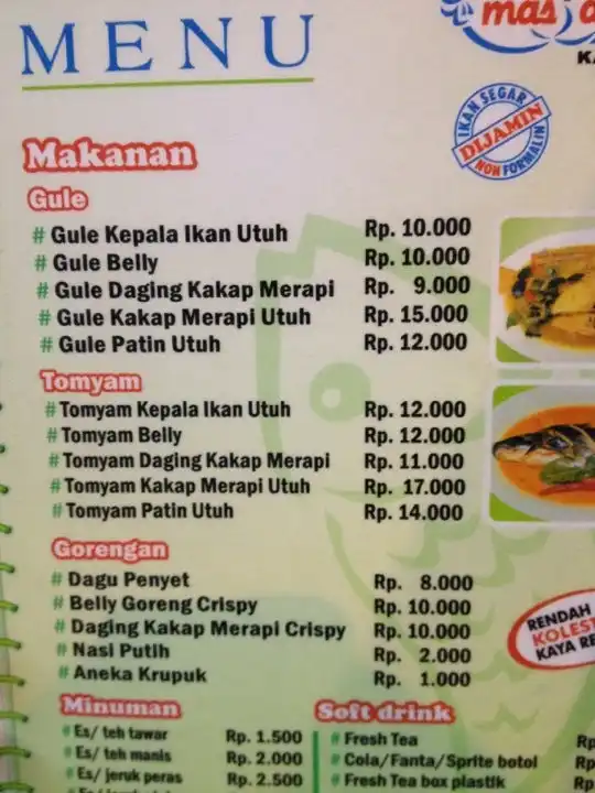 Gambar Makanan Gule Kepala Ikan Mas Agus 9