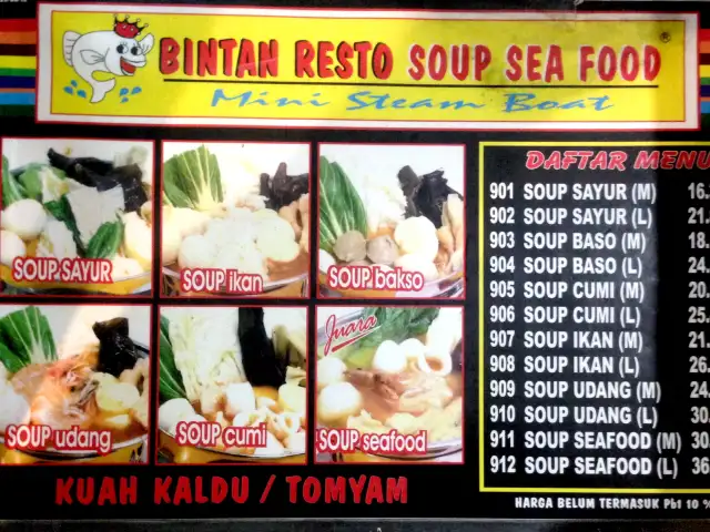 Gambar Makanan Bintan Resto Soup Sea Food 1
