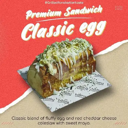 Gambar Makanan Homu Premium Sandwich 3