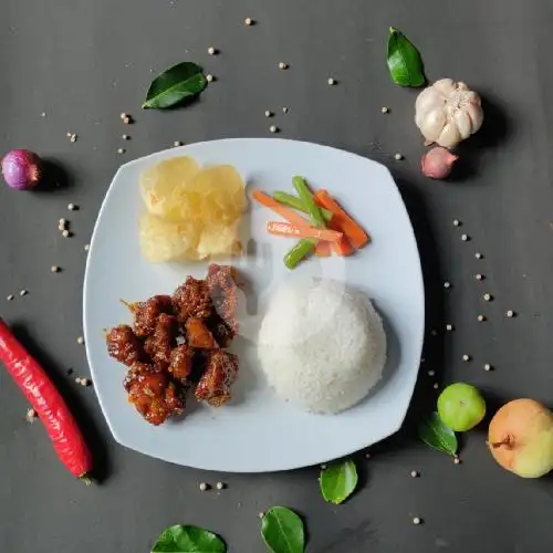 Gambar Makanan Nasi Bistik Ayam Dapoer Oma GMP, Gajah Mada 5