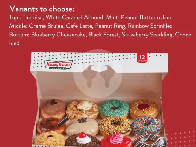 Gambar Makanan Krispy Kreme, Bellagio Kuningan 17