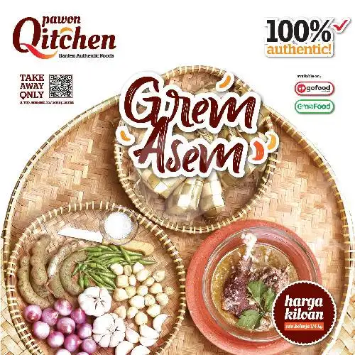 Gambar Makanan Grem Asem Ayam & Bebek - Pawon Qitchen, Cinanggung 3