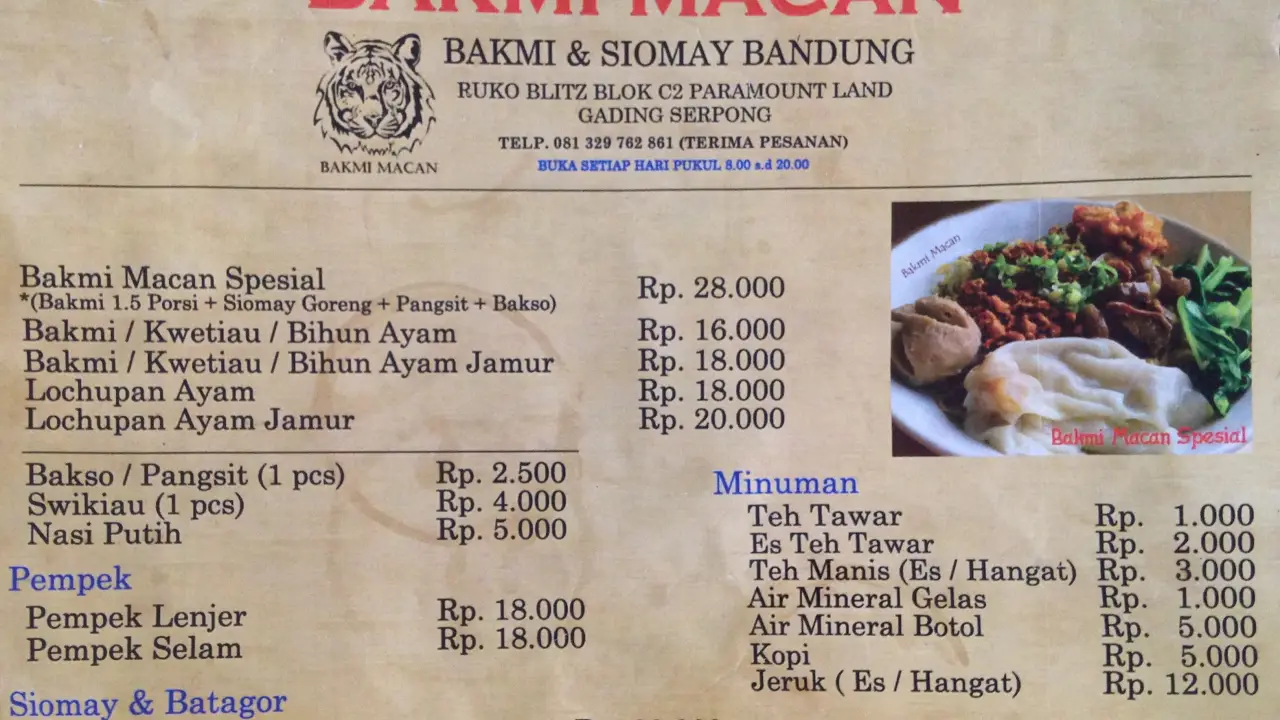 Bakmi Macan