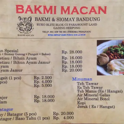 Bakmi Macan