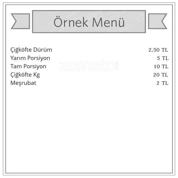 Hacıalioğlu Çiğköfte'nin yemek ve ambiyans fotoğrafları 1