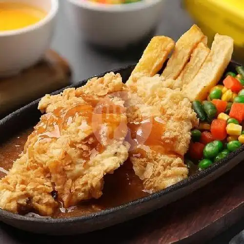 Gambar Makanan Chicken Steak & Fruitbar, Merah Delima Residence 19