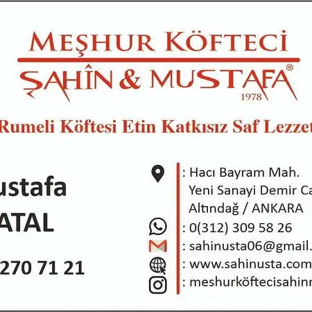 Meshur Kofteci Sahin-Mustafa (Şahin usta)'nin yemek ve ambiyans fotoğrafları 52