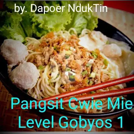 Gambar Makanan Pangsit Cwie Mie Level Gobyos, Mie Godok & Ayam Gepuk Sambal Bajak Khas Jatim 2