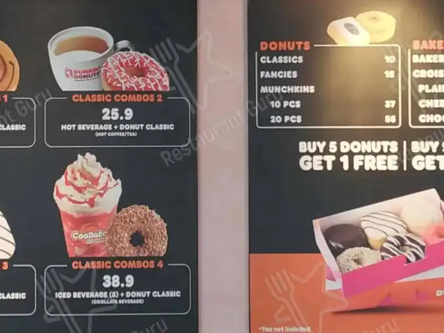 Gambar Makanan Dunkin' Donuts Borobudur Bekasi 1
