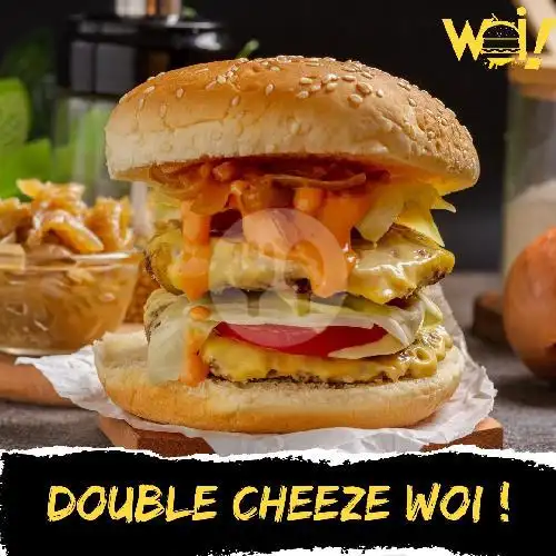 Gambar Makanan Burger Woi, Cideng 12