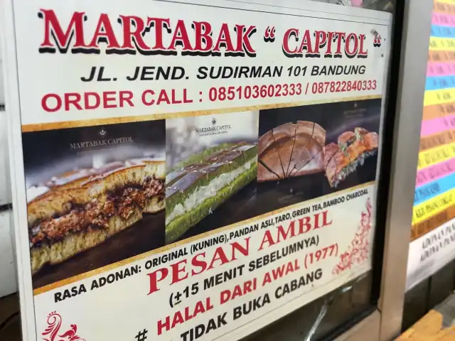 Gambar Makanan Martabak Inti Sari Capitol 1