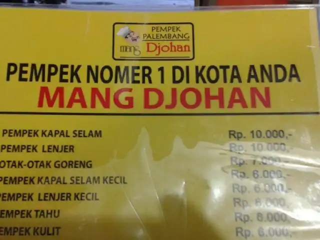 Gambar Makanan Pempek Mang Djohan 2