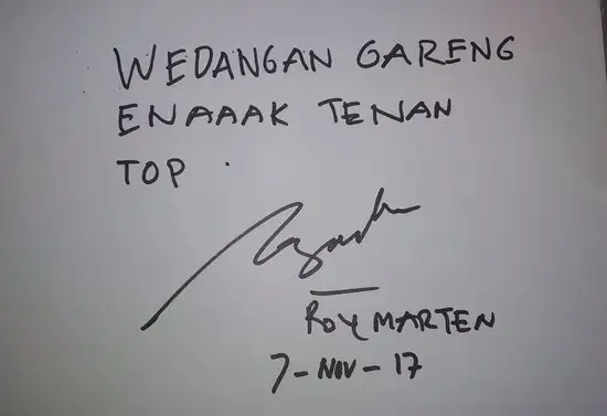 Gambar Makanan Wedangan Gareng 5