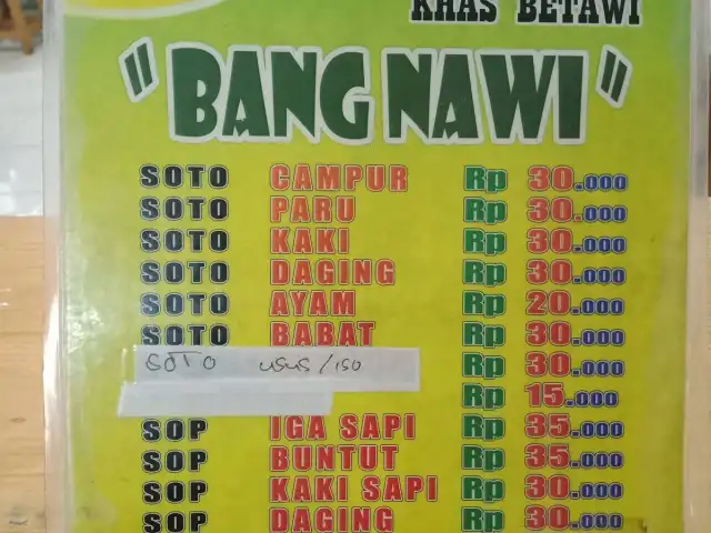 Gambar Makanan Soto & Sop BANG ROJAK Khas Betawi 7