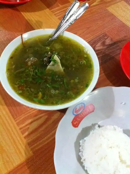 Gambar Makanan Sop Tunjang Pertama - Jl. Riau 16