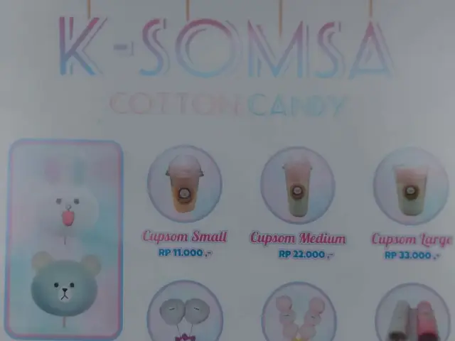 Gambar Makanan K-Somsa Cotton Candy 1