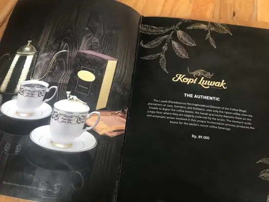 Gambar Makanan Kopi Luwak Grand Indonesia 12