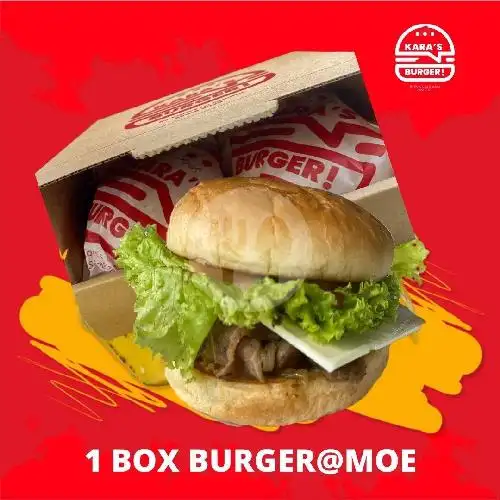 Gambar Makanan Kara's Burger Cab GM, Gambir 6